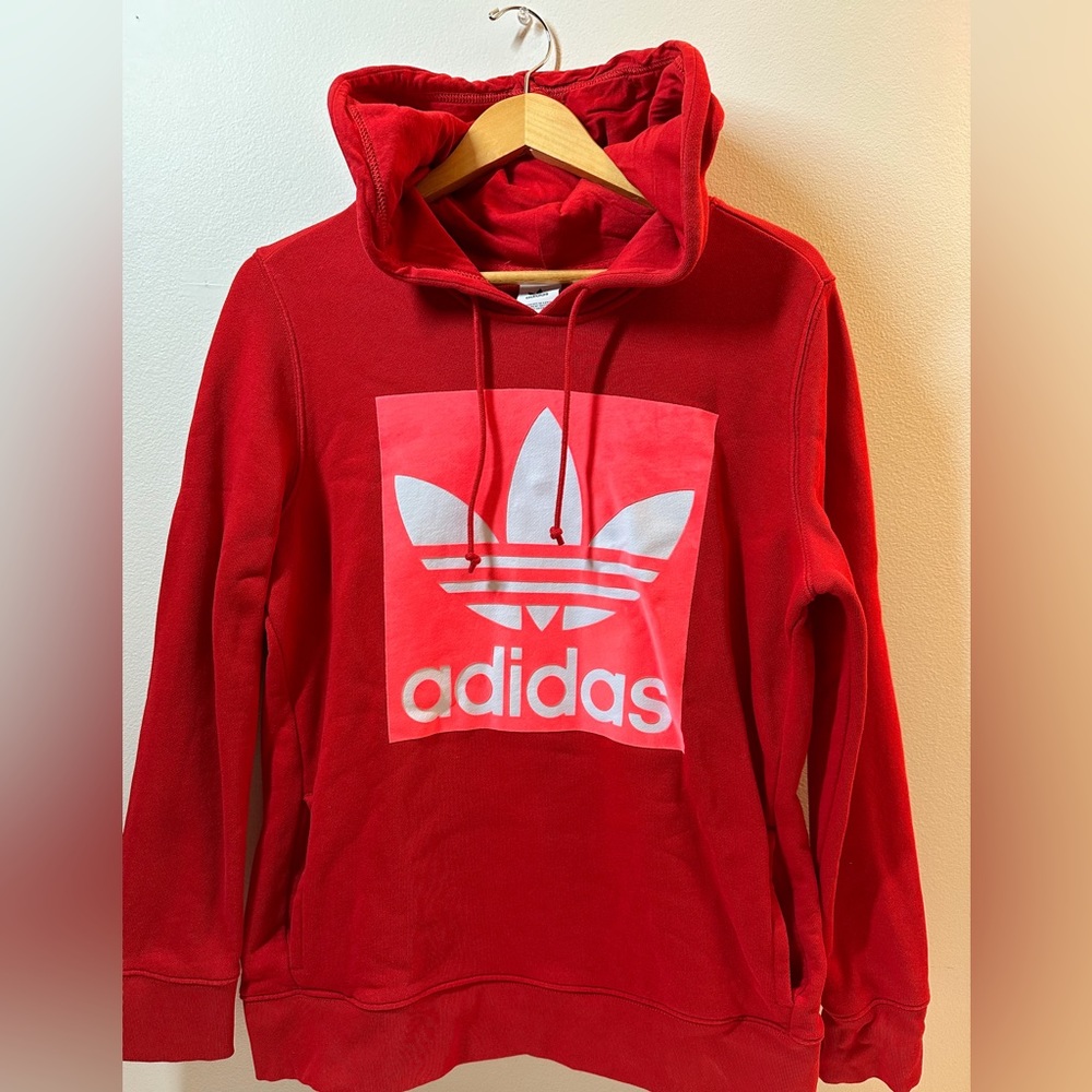Adidas Red Hoodie
